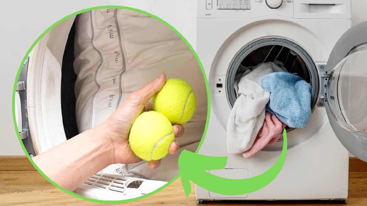 Astuce découverte du jour que se passetil si vous insérez une balle de tennis dans le lave