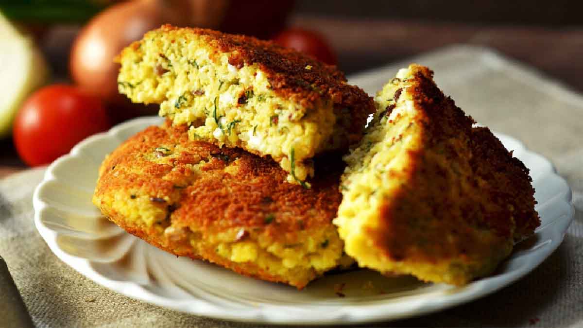 Ces steaks de courgettes, oignons et pois chiches vont faire changer d