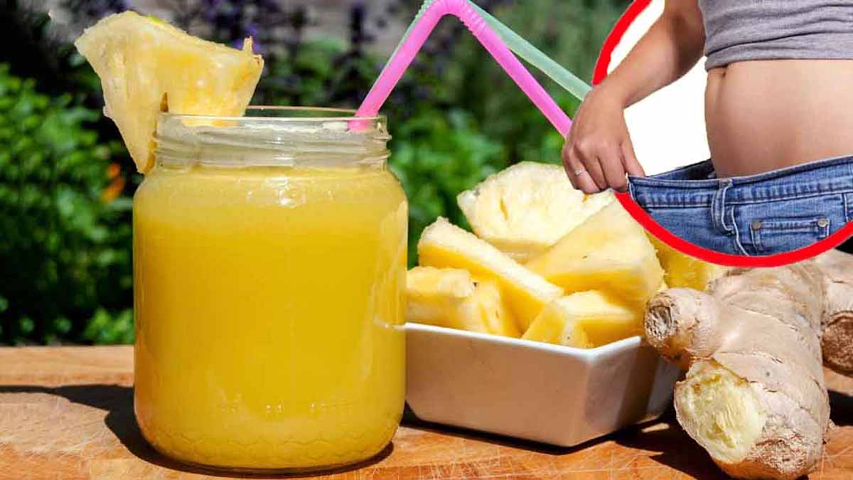 Boisson Ananas Gingembre Citron Pour Maigrir Avis Boisson brûle-graisse miracle : le smoothie d’ananas gingembre et ses
